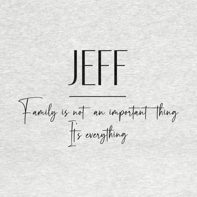 Jeff Family, Jeff Name, Jeff Middle Name by Rashmicheal